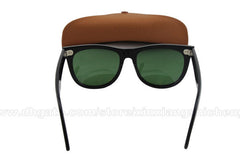 2015 Classic Style Brand Sunglasses Best Quality Tortoise Hinge Metal Frame Green 54mm With Sun Glass Lens In Brown box